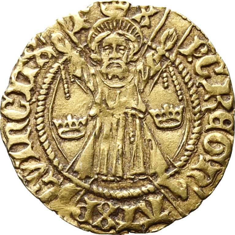 Scotland ½ Lion - James II 2nd Coinage, Type II