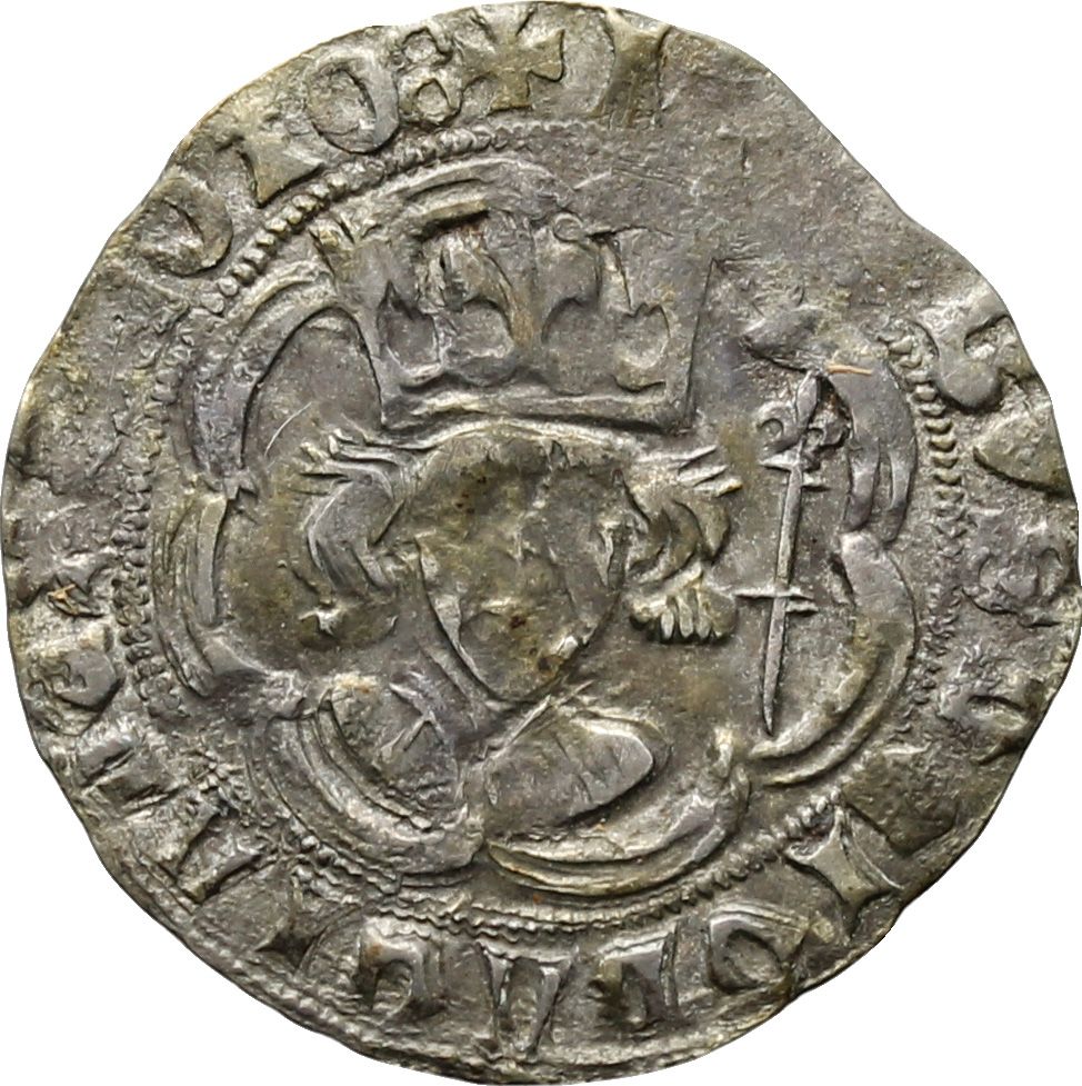 Scotland 1 Groat - James II 1st Coinage, 3rd Fleur-de-lis Issue obverse