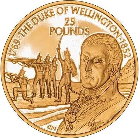 Jersey 25 Pounds - Elizabeth II Duke of Wellington