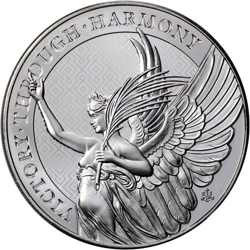 Saint Helena 5 Pounds - Elizabeth II Victory