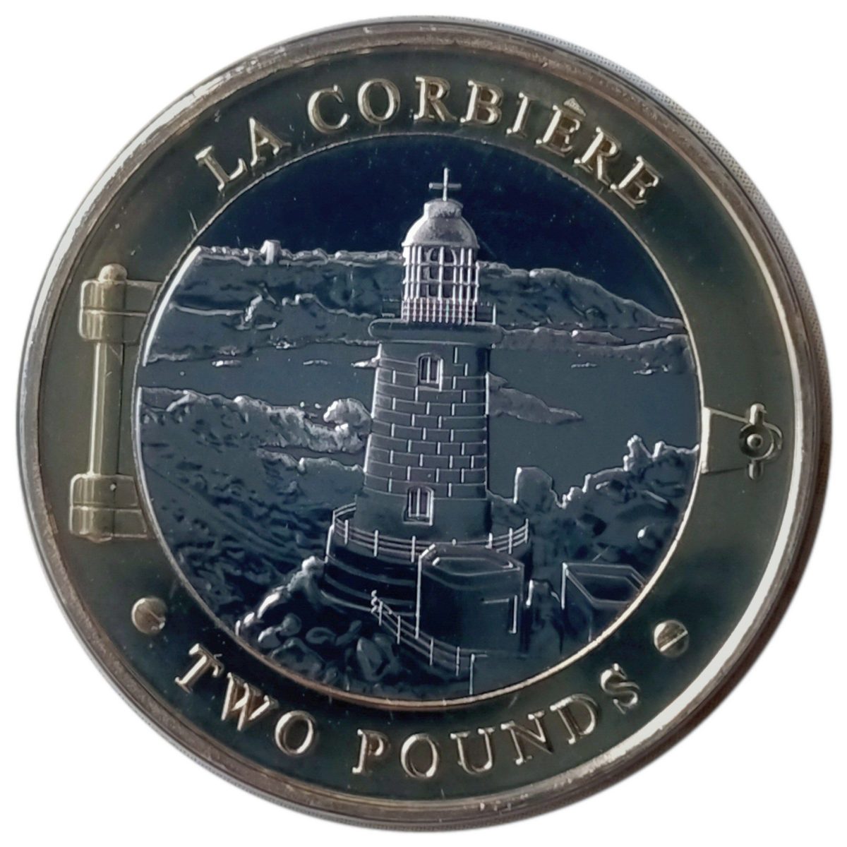 Jersey 2 Pounds - Elizabeth II Robert Stevenson - La Corbiere