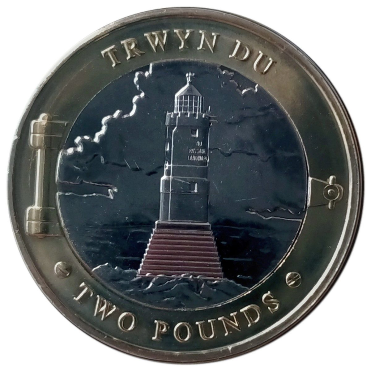 Jersey 2 Pounds - Elizabeth II Robert Stevenson - Trwyn Du