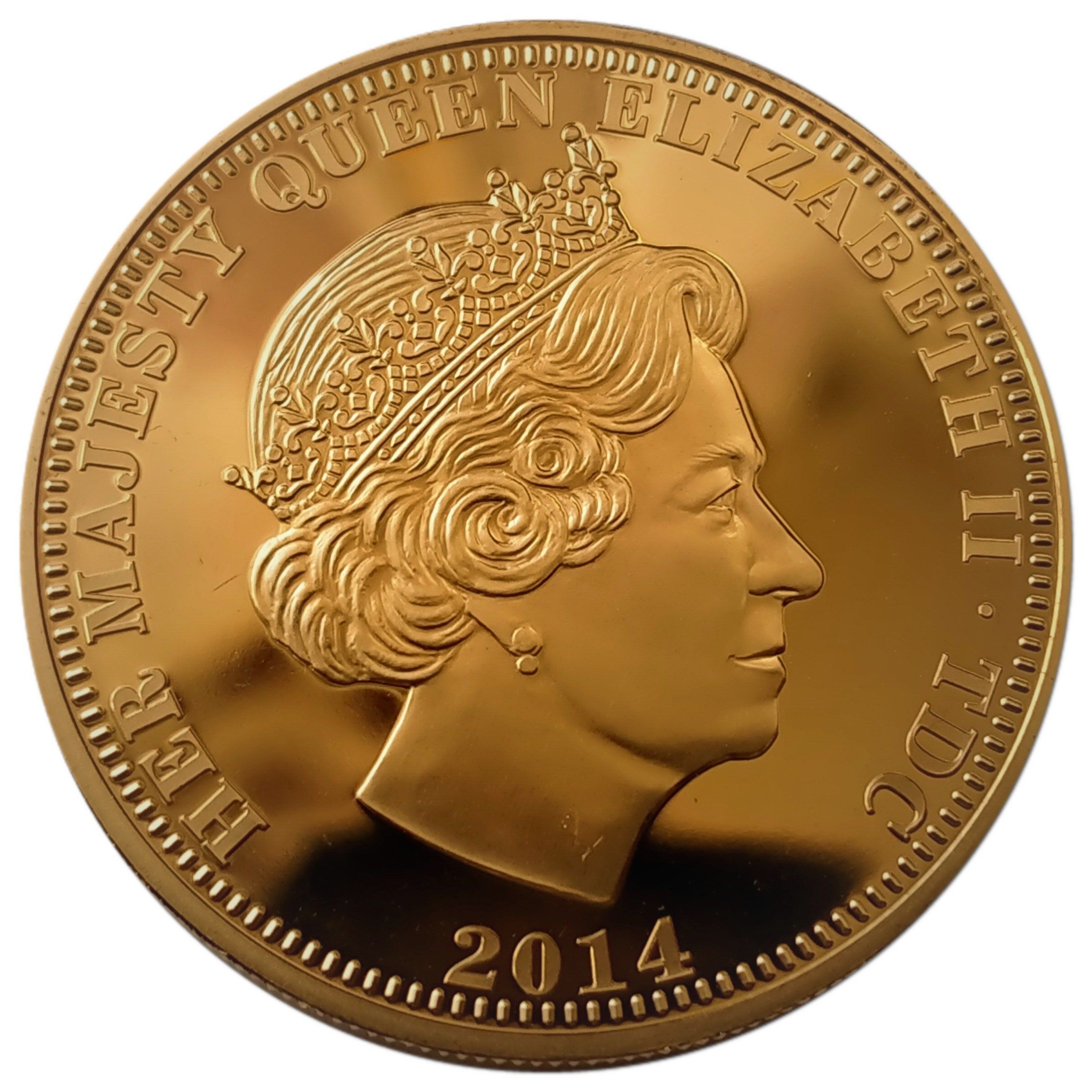 Tristan da Cunha 5 Pounds - Elizabeth II Centenary of World War One obverse