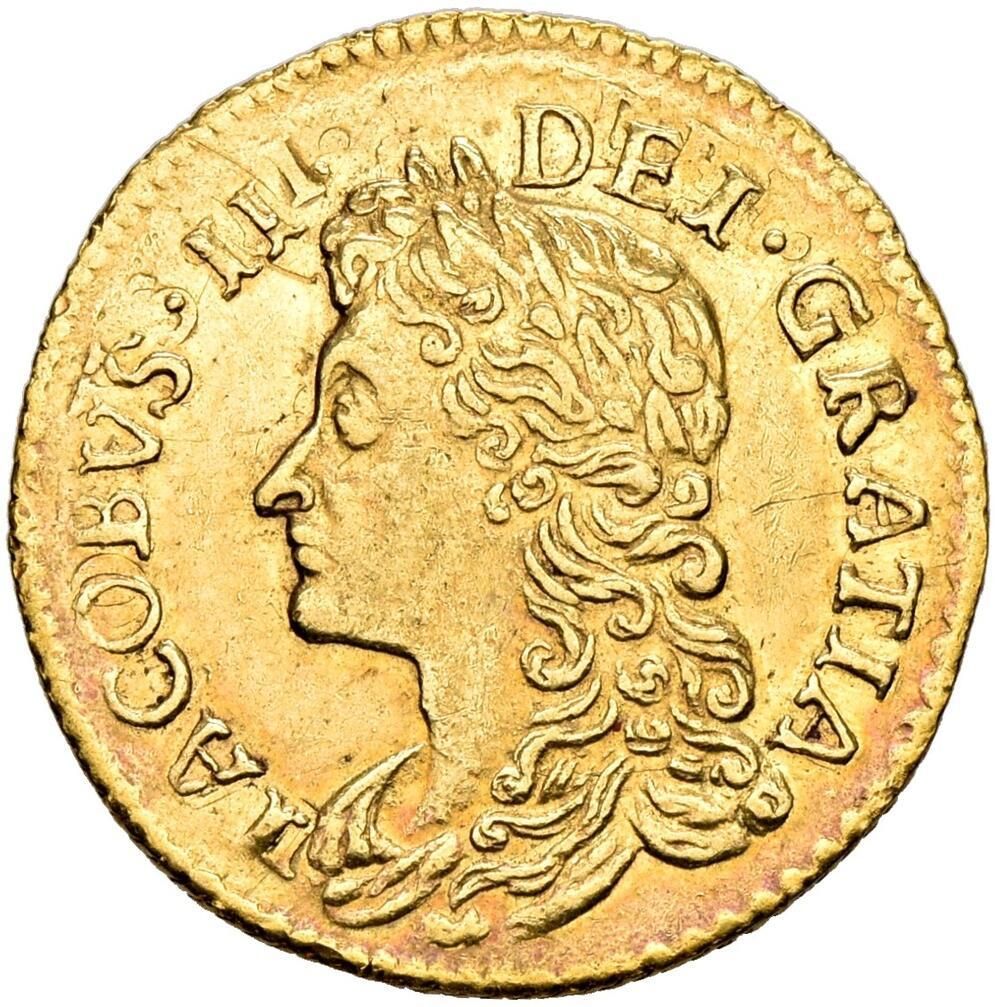 Ireland 6 Pence - James II Gun Money Large Coinage obverse