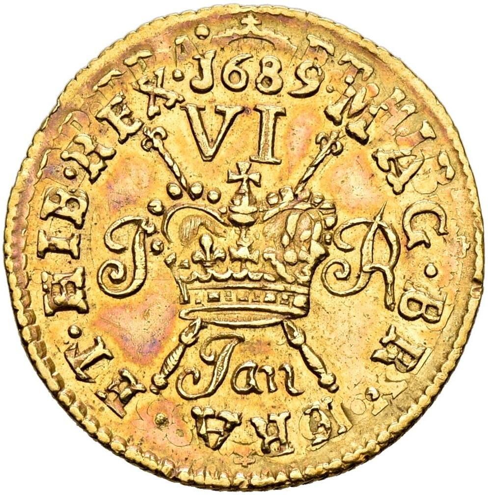Ireland 6 Pence - James II Gun Money Large Coinage