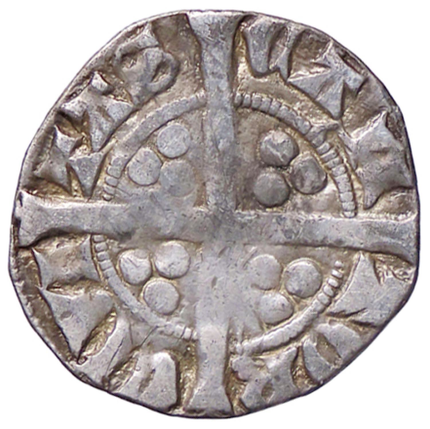 1 Penny - Edward III 3rd coinage; Canterbury mint, class 2