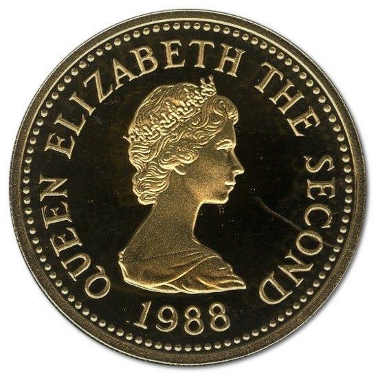 Jersey 1 Pound - Elizabeth II St. John; Gold Proof obverse