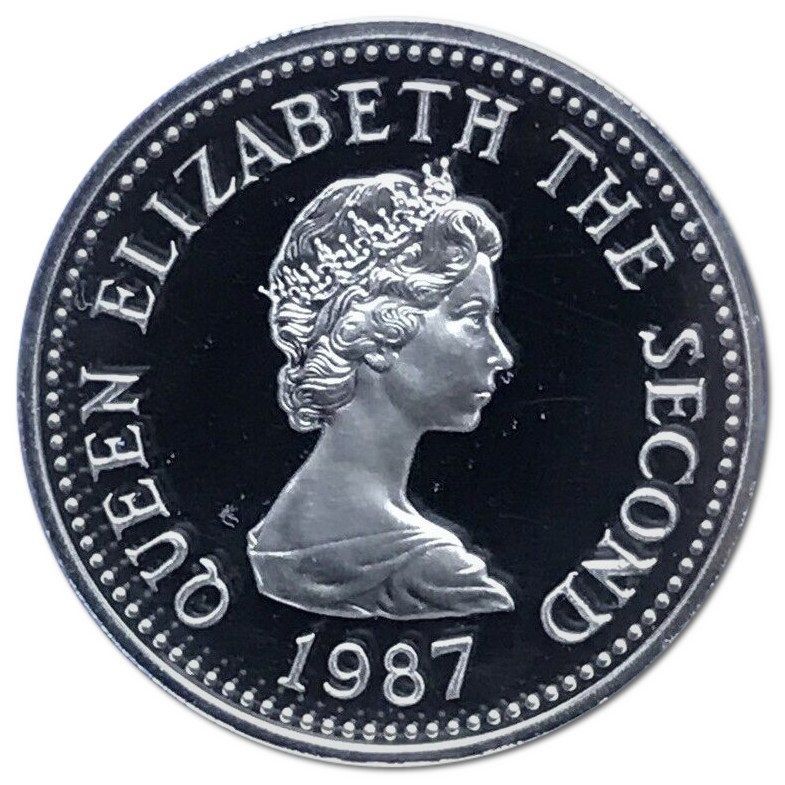 Jersey 1 Pound - Elizabeth II St. Martin; Silver Proof obverse