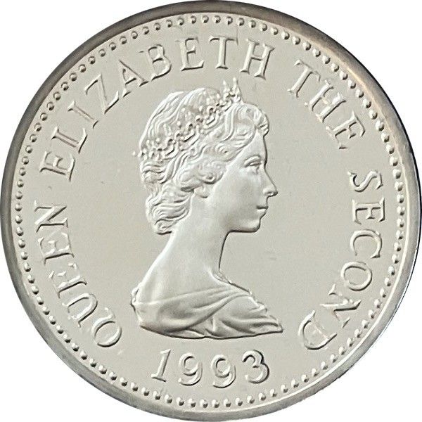 Jersey 1 Pound - Elizabeth II Brigantine, Century; Silver Proof obverse