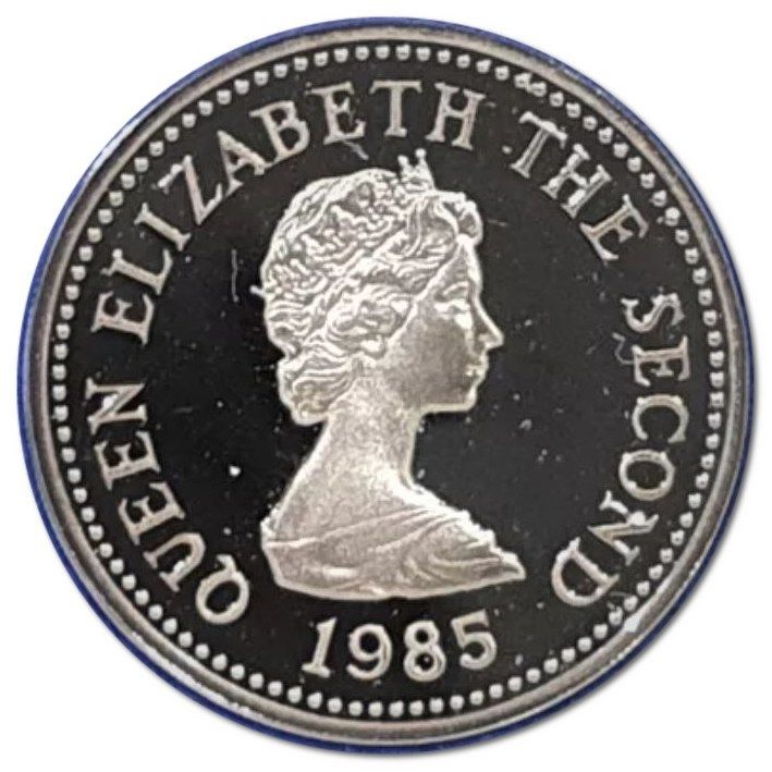 Jersey 1 Pound - Elizabeth II St. Lawrence; Silver Proof obverse