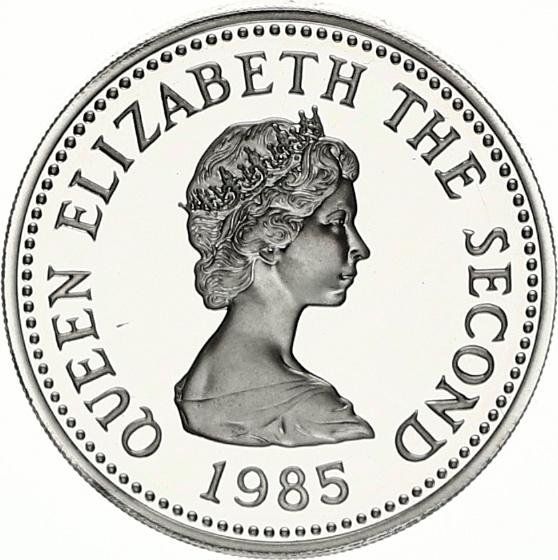 Jersey 1 Pound - Elizabeth II St. Clement; Silver Proof obverse
