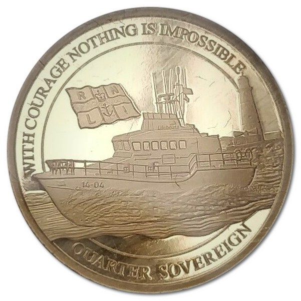 Alderney ¼ Sovereign - Elizabeth II RNLI; Roy Barker I