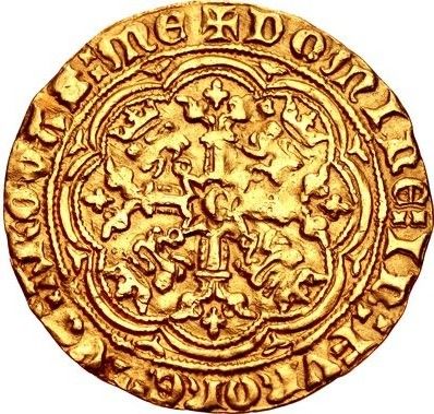 ½ Noble - Edward III Transitional treaty period