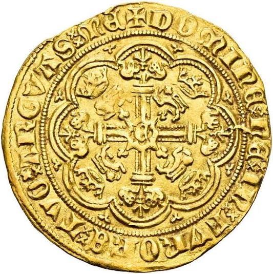 ½ Noble - Edward III Treaty period; London