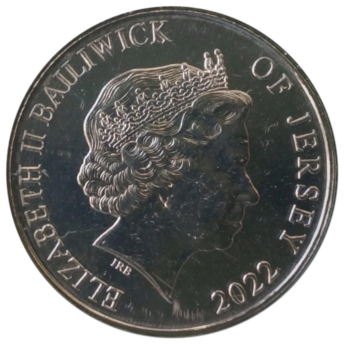 Jersey 10 Pence - Elizabeth II Daisy obverse