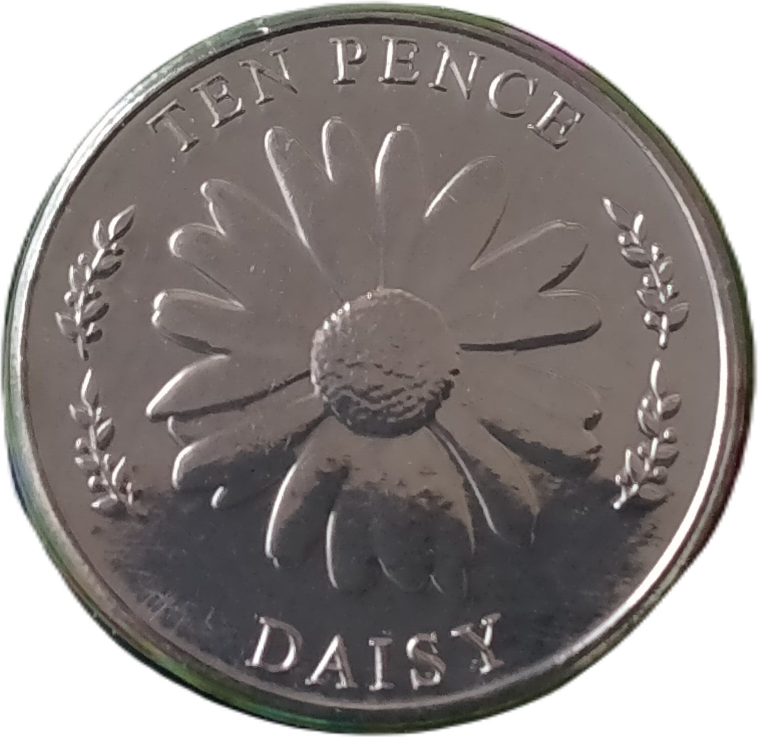 Jersey 10 Pence - Elizabeth II Daisy