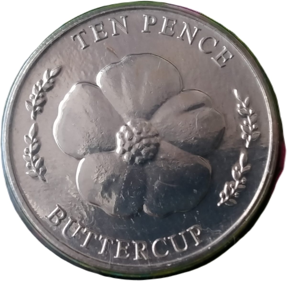 Jersey 10 Pence - Elizabeth II Buttercup