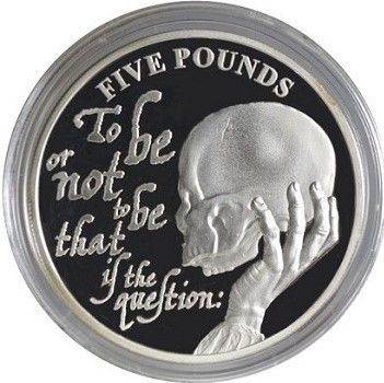 Jersey 5 Pounds - Elizabeth II Shakespeare - Hamlet