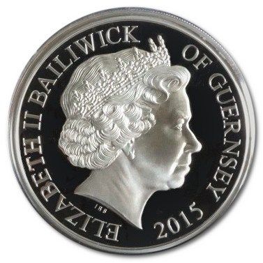 Guernsey 10 Pounds - Elizabeth II HMS Victory