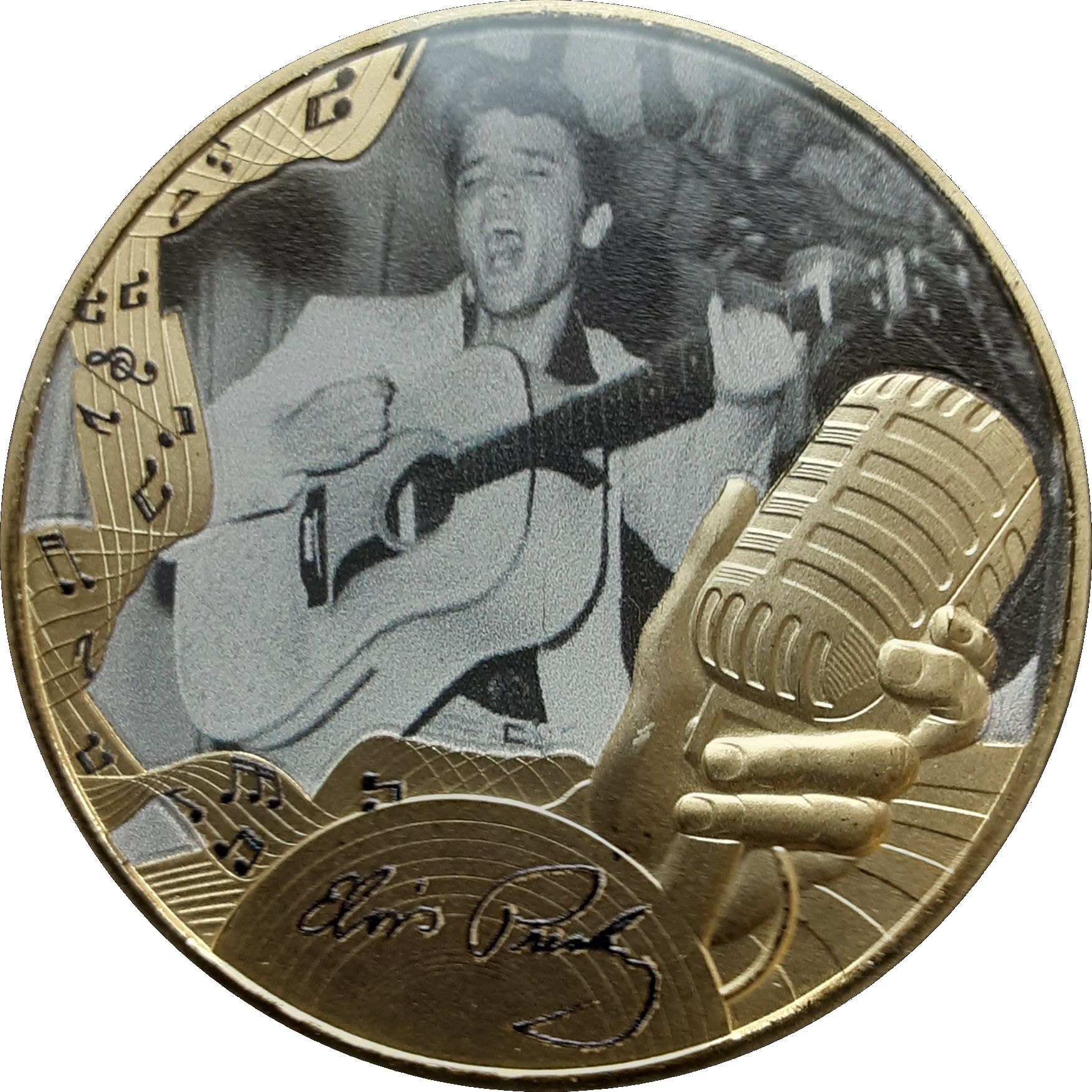 Gibraltar 1 Crown - Elizabeth II Elvis Presley - Don’t Be Cruel/Hound Dog