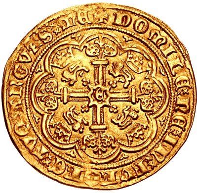 ½ Noble - Edward III Treaty period; London