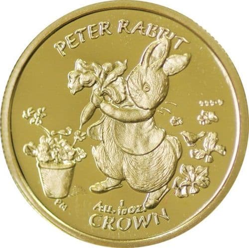 Gibraltar ⅒ Crown - Elizabeth II Peter Rabbit