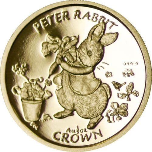 Gibraltar ⅕ Crown - Elizabeth II Peter Rabbit