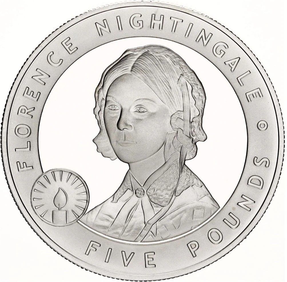Jersey 5 Pounds - Elizabeth II Florence Nightingale