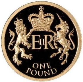 Jersey 1 Pound - Elizabeth II Coronation Jubilee; Gold Proof