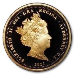 Alderney 25 Pounds - Elizabeth II Remembrance WWI obverse
