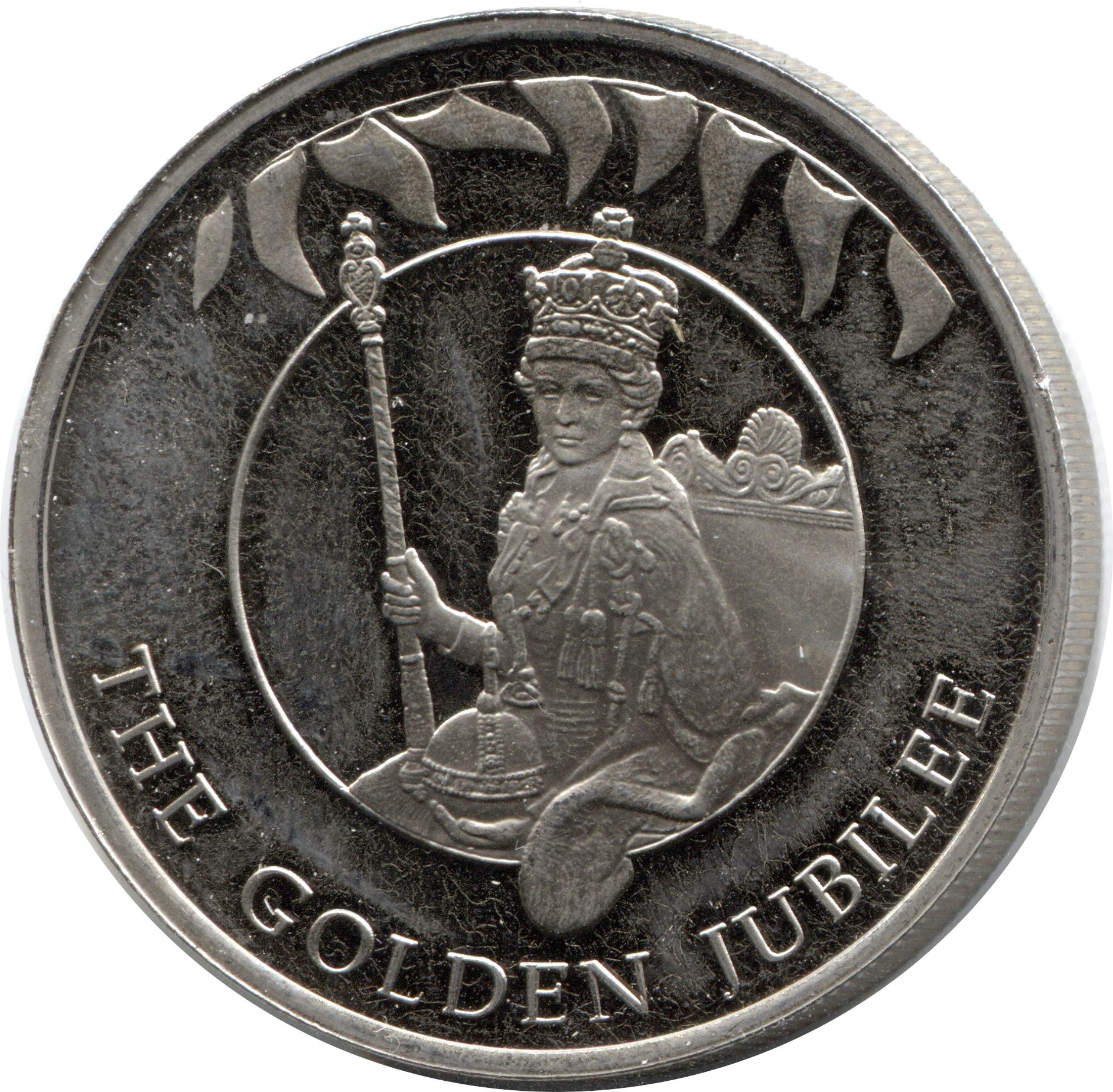Falkland Islands 50 Pence - Elizabeth II Coronation