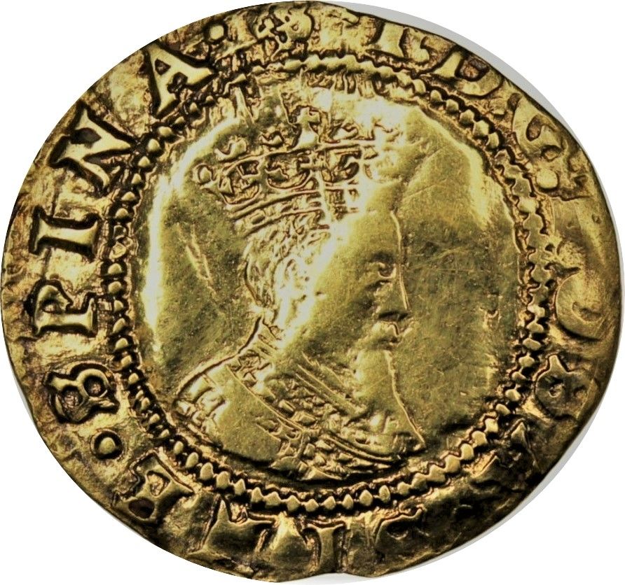½ Crown - James I 2nd coinage; 1st bust obverse
