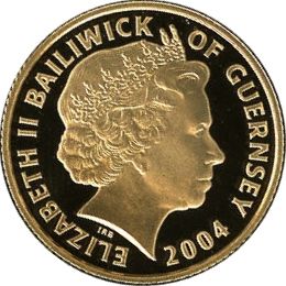 Guernsey 25 Pounds - Elizabeth II City of Truro obverse