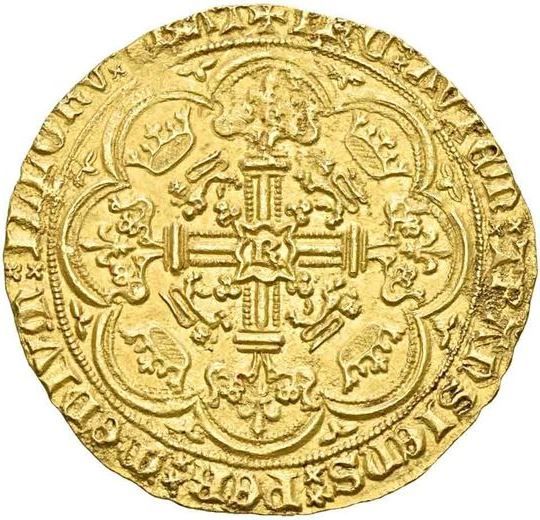 1 Noble - Richard II Calais; type IB reverse