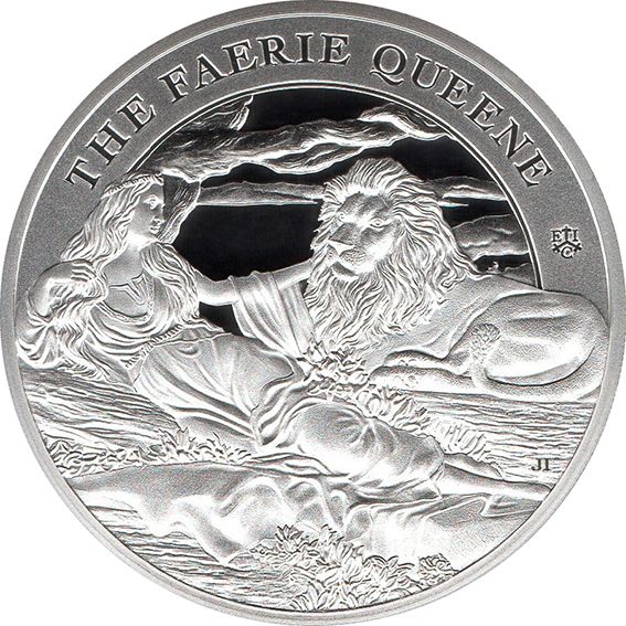 Saint Helena 1 Pound - Elizabeth II Posthumous; Una and The Lion reverse