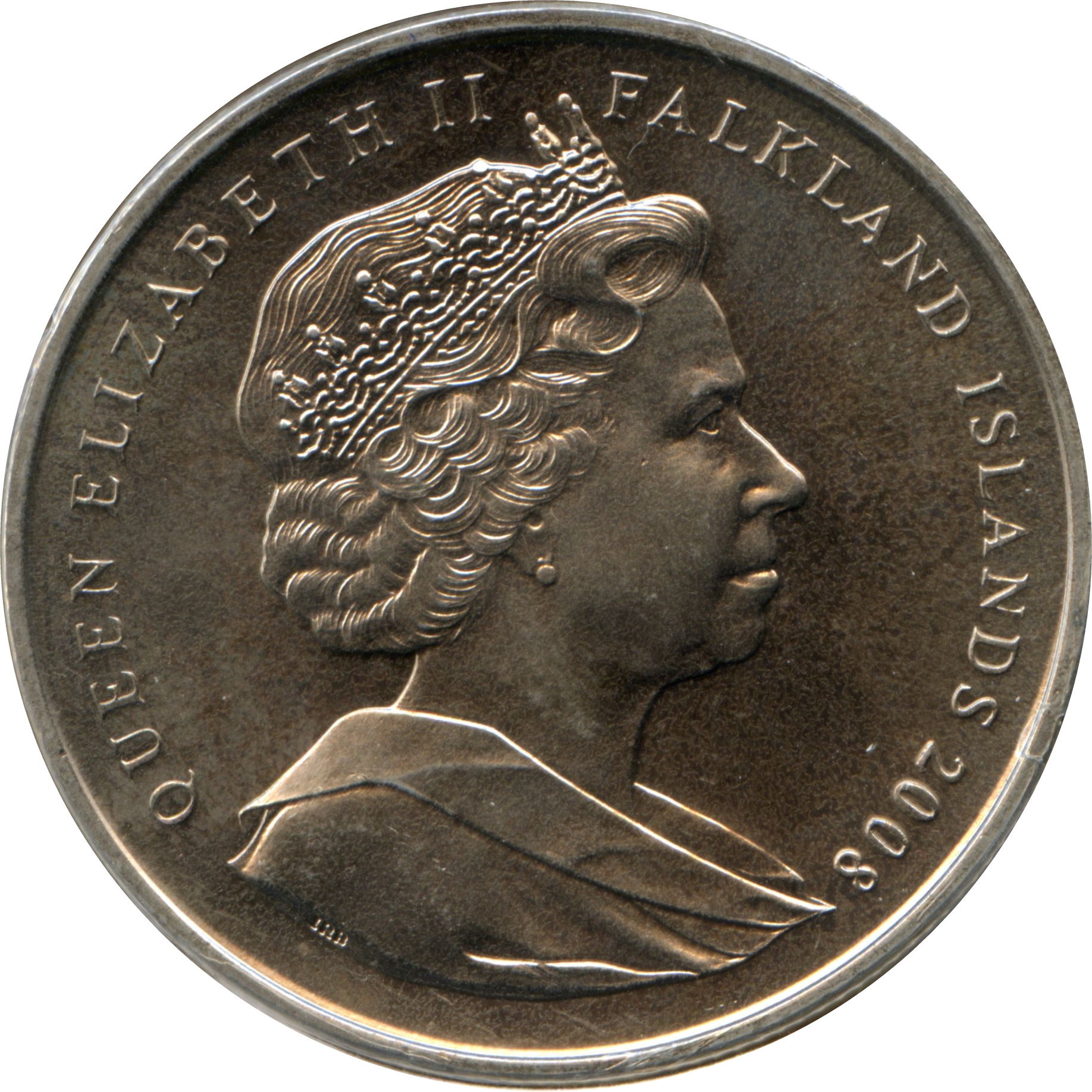 Falkland Islands 1 Crown - Elizabeth II RAF obverse