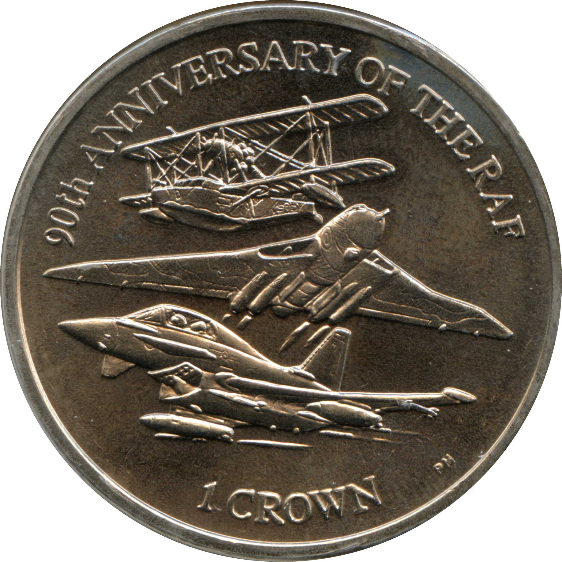 Falkland Islands 1 Crown - Elizabeth II RAF