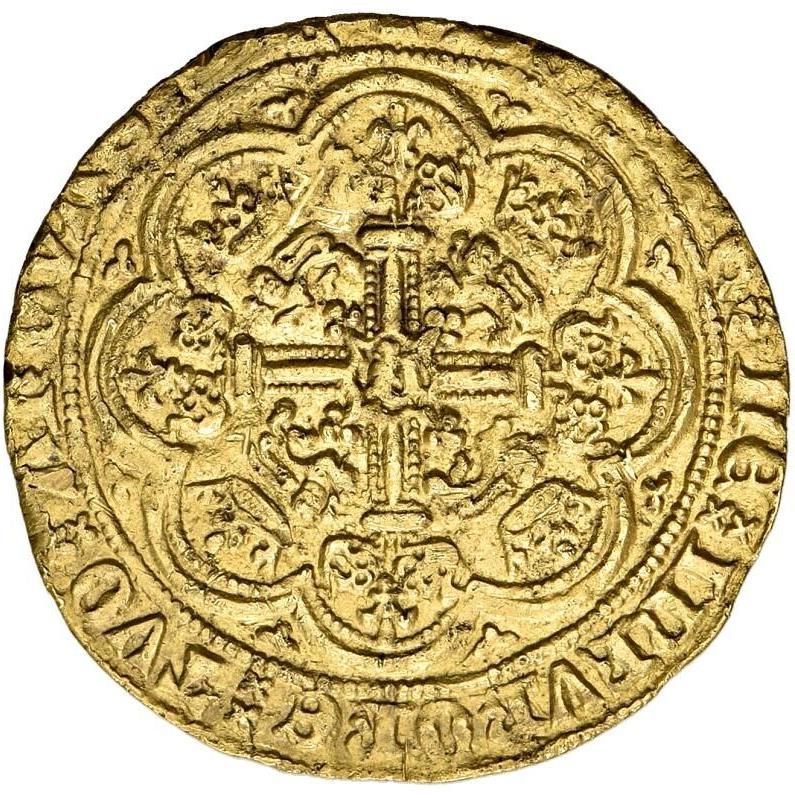 ½ Noble - Richard II London; type IA