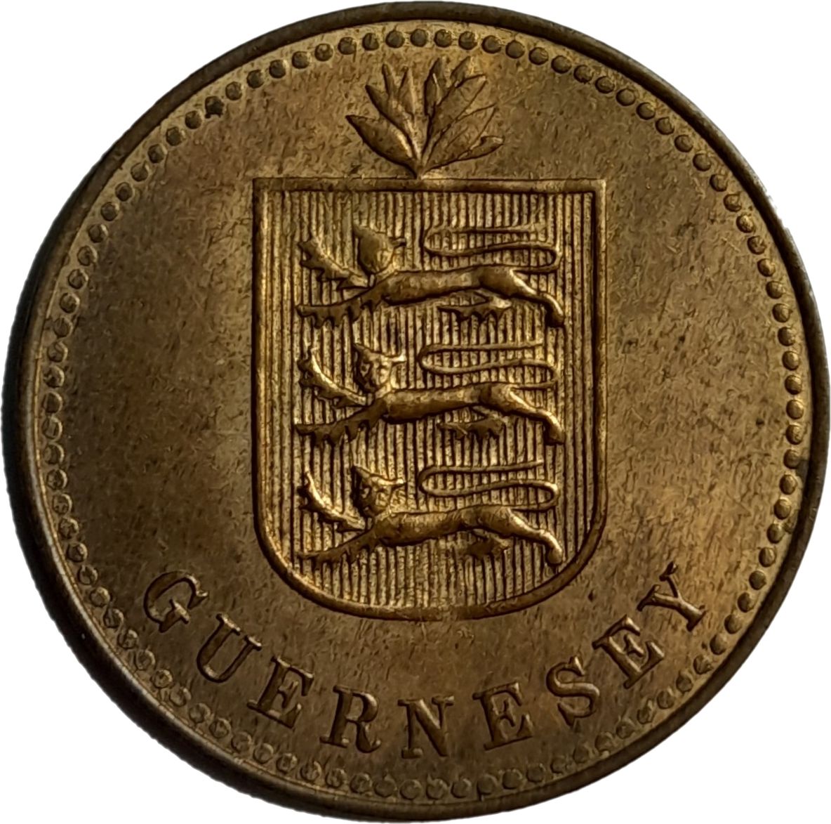 Guernsey 4 Doubles obverse