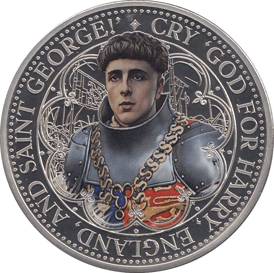Jersey 5 Pounds - Elizabeth II King Henry V