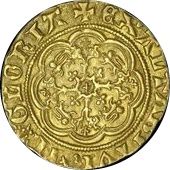 ¼ Noble - Richard II type IB