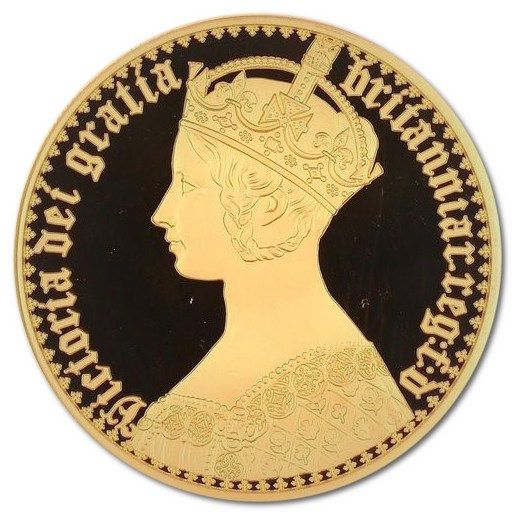 Alderney 200 Pounds - Elizabeth II Gothic - Portrait