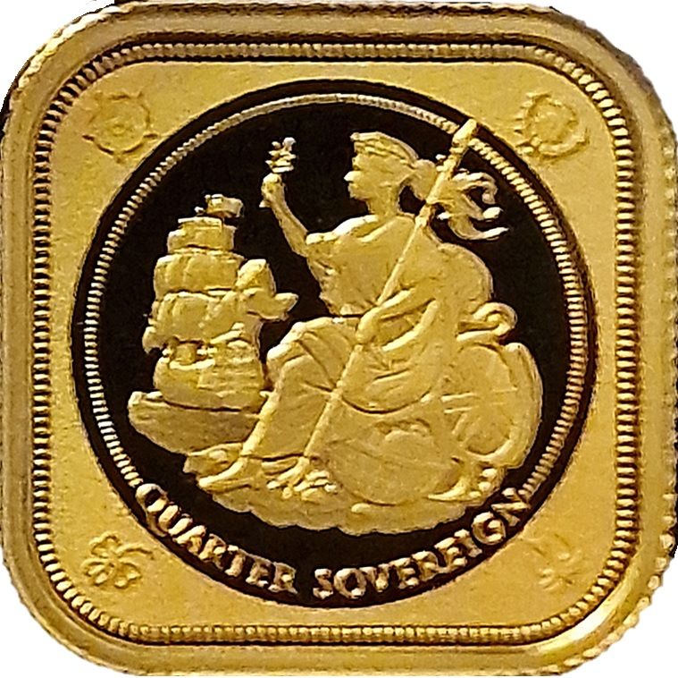 Tristan da Cunha ¼ Sovereign - Elizabeth II Britannia