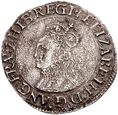 1 Groat - Elizabeth I 1st issue obverse