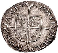 1 Groat - Elizabeth I 1st issue