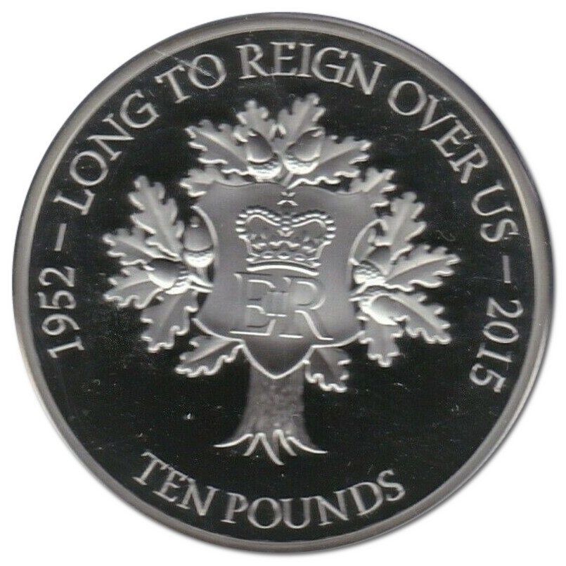 Jersey 10 Pounds - Elizabeth II Longest Reign