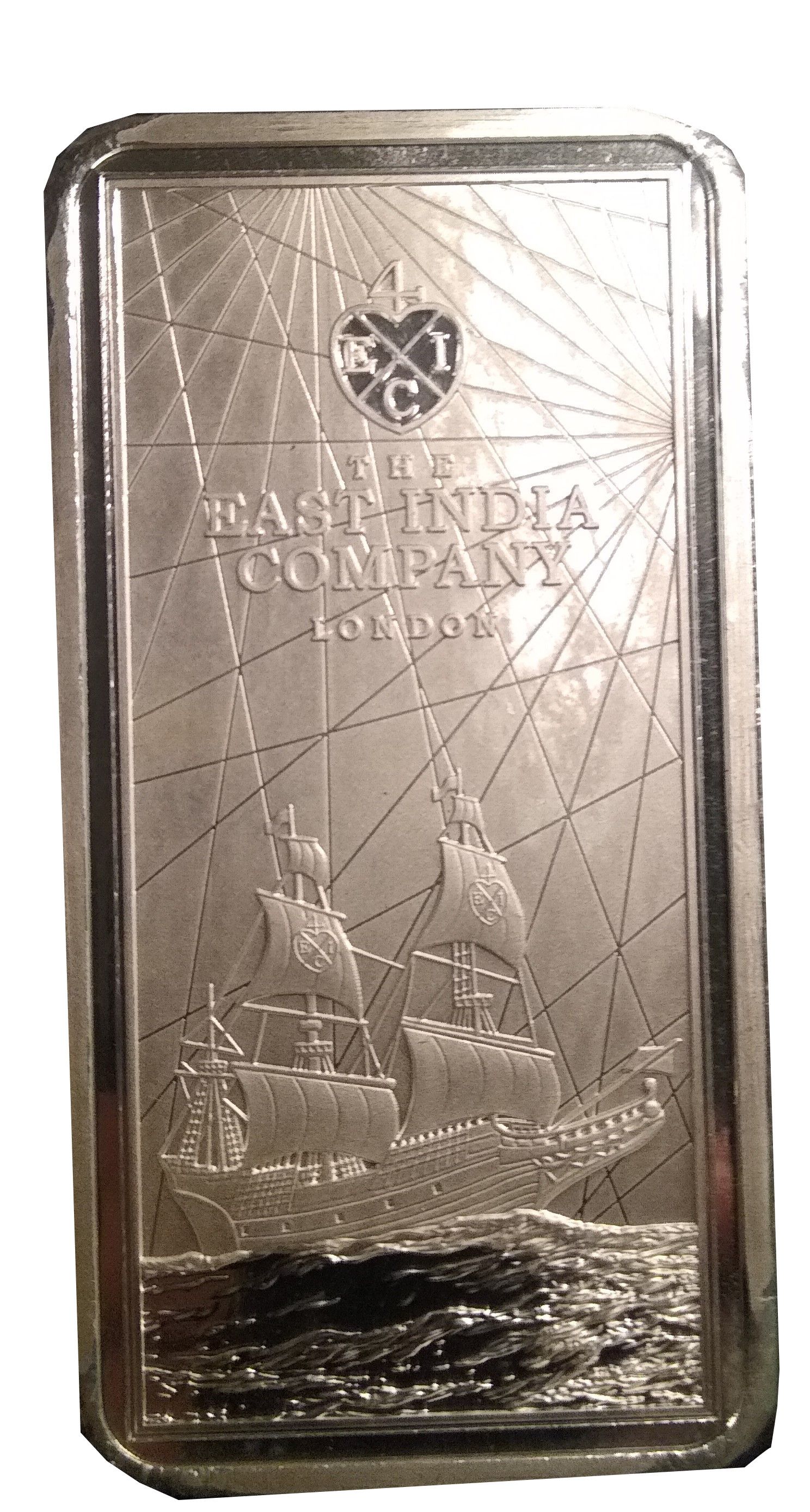 Saint Helena 10 Pounds - Elizabeth II East India Company - 10 oz