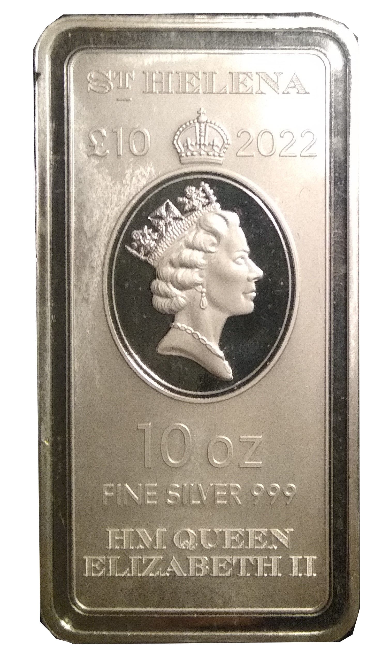 Saint Helena 10 Pounds - Elizabeth II Victory obverse