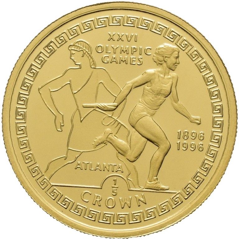 Gibraltar ⅕ Crown - Elizabeth II Relay Runner