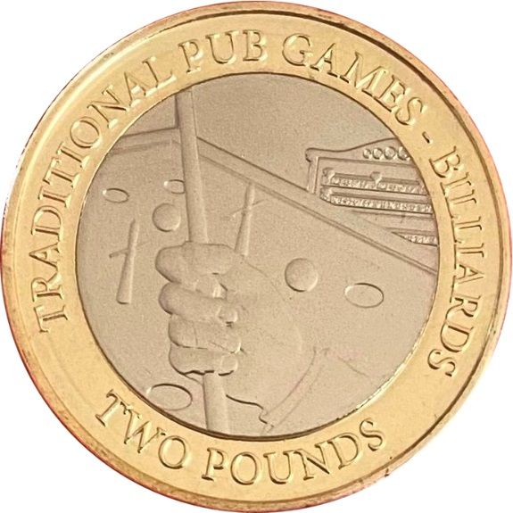 Jersey 2 Pounds - Charles III Billiards